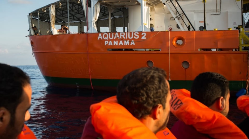 Aquarius 2 v akci - zatím s panamskou registrací